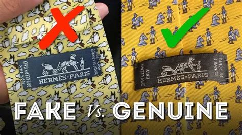 hermes tie real vs fake|hermes ties real or fake.